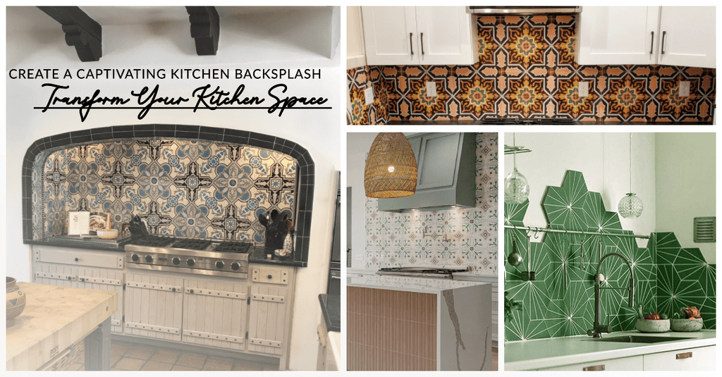 Create a Captivating Kitchen Backsplash with Cement Tile
