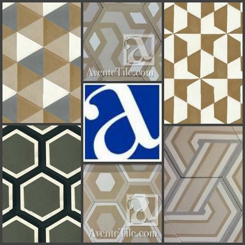 Large Hexagon Tile