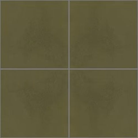 Mission Verde Militar 10"x10" Encaustic Cement Tile