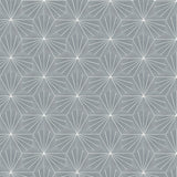 Avente Mission Bakery Oxford Gray 8 inch Hexagon Cement Tile Rug Large