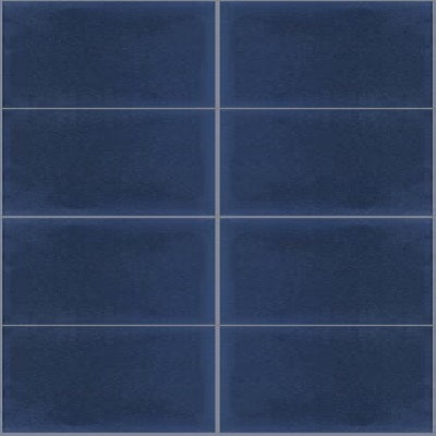 Mission 4"x8" Weathley Blue Encaustic Cement Tile
