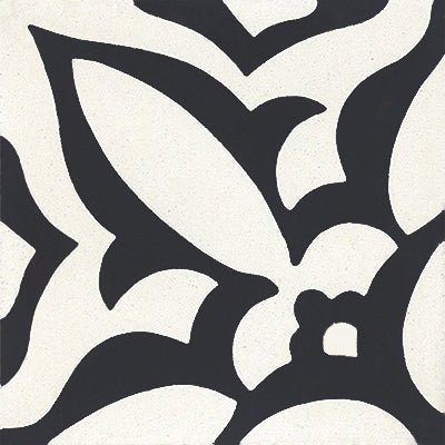 Mission Zebra Classic 8"x8" Encaustic Cement Tile by Avente Tile