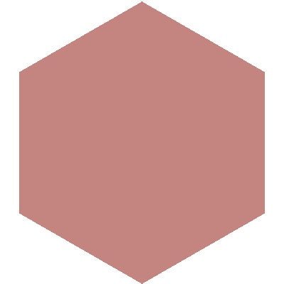 Mission Adobe 8" Hexagon Encaustic Cement Tile - Avente Tile