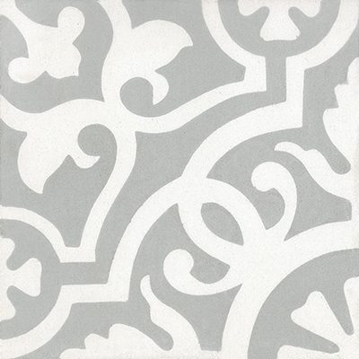 Mission Amalia B 8"x8" Encaustic Cement Tile - Avente Tile