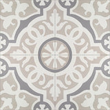 Mission Amalia Café 8"x8" Encaustic Cement Tile - Avente Tile