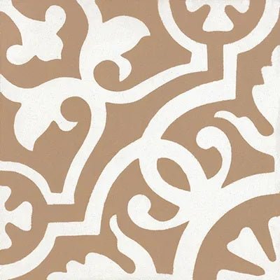Mission Amalia Sandstone 8"x8" Encaustic Cement Tile - Avente Tile