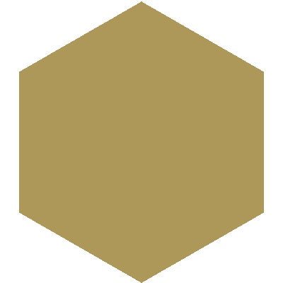 Mission Amarillo Dorado 8" Hexagon Encaustic Cement Tile - Avente Tile