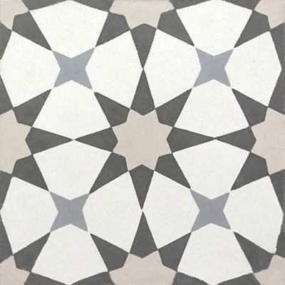 Mission Anza Cafe 8"x8" Encaustic Cement Tile - Avente Tile