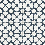 Mission Anza Navy 8"x8" Encaustic Cement Tile - Avente Tile