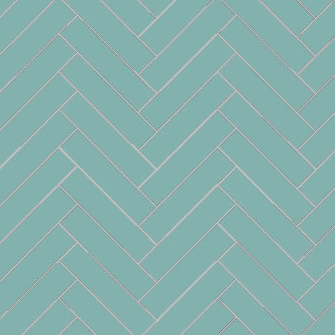 Mission Aqua 2"x8" Encaustic Cement Tile - Avente Tile