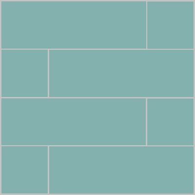 Mission Aqua 4"x12" Encaustic Cement Tile - Avente Tile