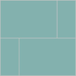 Mission Aqua 8"x12" Encaustic Cement Tile - Avente Tile