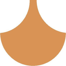 Mission Arabesque Caramel 8" Fish Scale Encaustic Cement Tile - Avente Tile