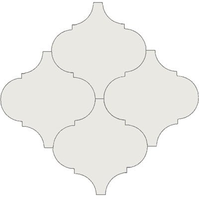 Mission Arabesque Malaga Blue Asia 8"x8" Cement Tile - Avente Tile