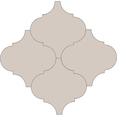 Mission Arabesque Malaga Cafe 8"x8" Cement Tile - Avente Tile