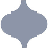 Mission Arabesque Malaga French Blue 8"x8" Cement Tile - Avente Tile