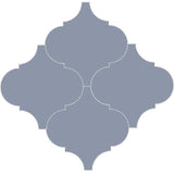 Mission Arabesque Malaga French Blue 8"x8" Cement Tile - Avente Tile