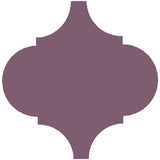 Mission Arabesque Malaga Grape 8"x8" Cement Tile - Avente Tile