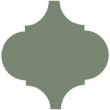 Mission Arabesque Malaga Green 8"x8" Cement Tile - Avente Tile