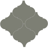 Mission Arabesque Malaga Green Forest 8"x8" Cement Tile - Avente Tile