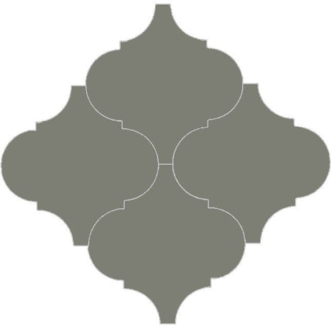 Mission Arabesque Malaga Green Forest 8"x8" Cement Tile - Avente Tile