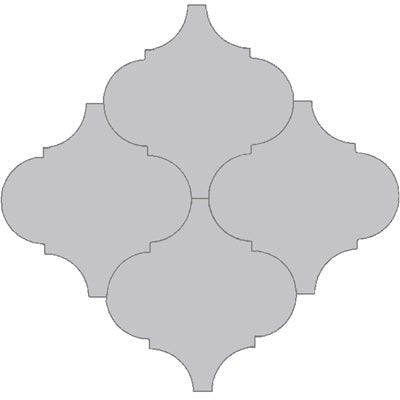 Mission Arabesque Malaga Gris Mexico 8"x8" Cement Tile - Avente Tile