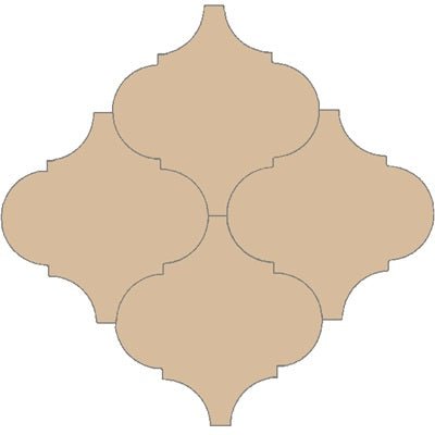 Mission Arabesque Malaga Melon 8"x8" Cement Tile - Avente Tile
