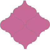Mission Arabesque Malaga Mexican Rose 8"x8" Cement Tile - Avente Tile