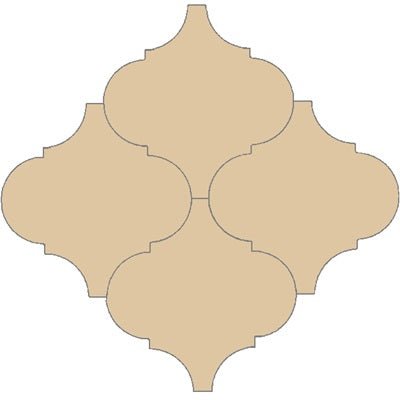 Mission Arabesque Malaga Naranja 8"x8" Cement Tile - Avente Tile