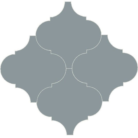 Mission Arabesque Malaga Peacock 8"x8" Cement Tile - Avente Tile