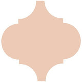 Mission Arabesque Malaga Salmon 8"x8" Cement Tile - Avente Tile