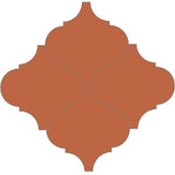 Mission Arabesque Malaga Terracotta 8"x8" Cement Tile - Avente Tile
