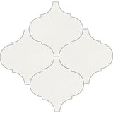 Mission Arabesque Malaga White 8"x8" Cement Tile - Avente Tile