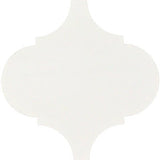 Mission Arabesque Malaga White 8"x8" Cement Tile - Avente Tile