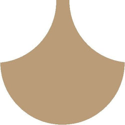 Mission Arabesque Sand 8" Fish Scale Encaustic Cement Tile - Avente Tile