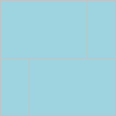 Mission Azul Caribe 8"x12" Encaustic Cement Tile - Avente Tile