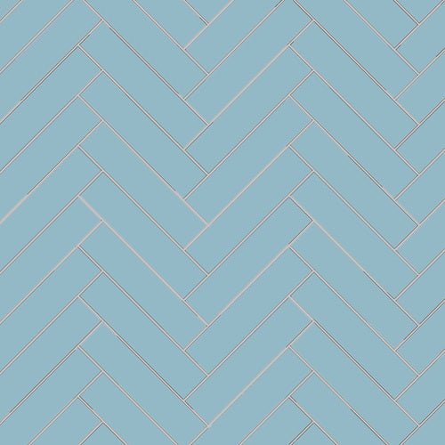 Mission Azul Morocco 2"x8" Encaustic Cement Tile - Avente Tile