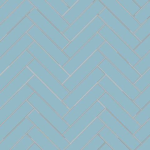 Mission Azul Morocco 2"x8" Encaustic Cement Tile - Avente Tile