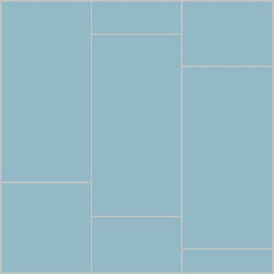 Mission Azul Morocco 6"x12" Encaustic Cement Tile - Avente Tile