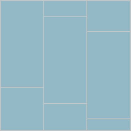 Mission Azul Morocco 6"x12" Encaustic Cement Tile - Avente Tile