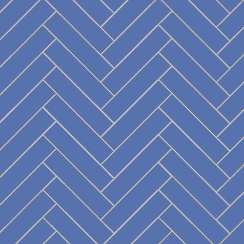 Mission Azul Rey 2"x8" Encaustic Cement Tile - Avente Tile