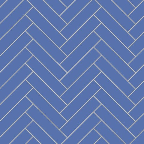 Mission Azul Rey 2"x8" Encaustic Cement Tile - Avente Tile