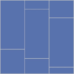 Mission Azul Rey 6"x12" Encaustic Cement Tile - Avente Tile
