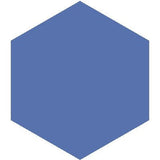 Mission Azul Rey 8" Hexagon Encaustic Cement Tile - Avente Tile