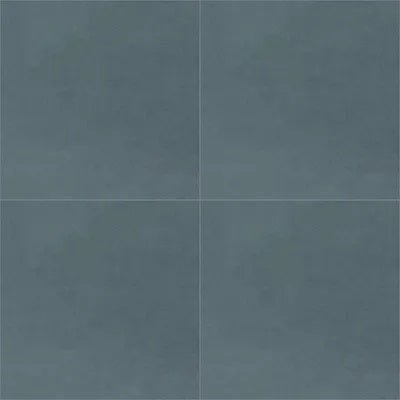 Mission Blue 10"x10" Encaustic Cement Tile - Avente Tile