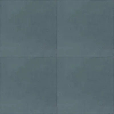 Mission Blue 12"x12" Encaustic Cement Tile - Avente Tile