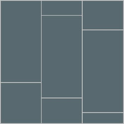 Mission Blue 6"x12" Encaustic Cement Tile - Avente Tile