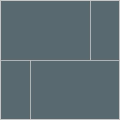 Mission Blue 8"x12" Encaustic Cement Tile - Avente Tile