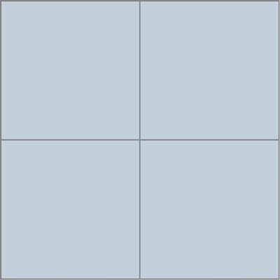 Mission Blue Clair 10"x10" Encaustic Cement Tile - Avente Tile