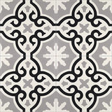 Mission Bocassio Oxford 8"x8" Encaustic Cement Tile - Avente Tile